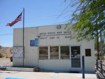 Wyatt Earp Post Office. Click for full size. Wyatt Earp Post Office image. Click for full size.
