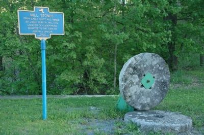 Mill Stones Marker and Mill Stones image. Click for full size.