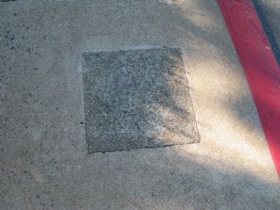 Original Site of the Marker. Click for full size. Original Site of the Marker image. Click for full size.