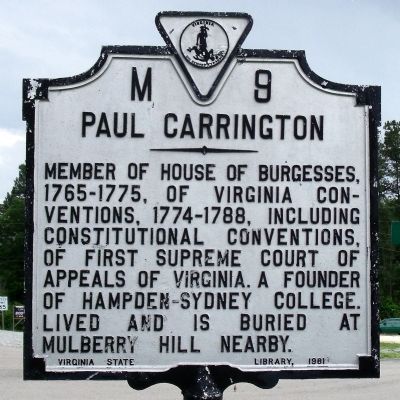 Paul Carrington Marker image. Click for full size.