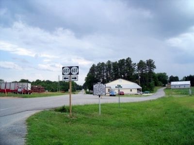 Barnesville Hwy & Jackson-Vaughan Rd (facing south) image. Click for full size.
