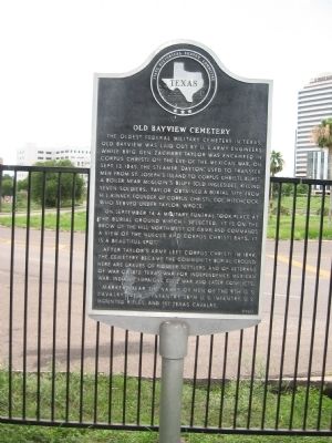 Old Bayview Cemetery Marker. Click for full size. Old Bayview Cemetery Marker image. Click for full size.