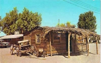 Postcard Image of the Earp Home in Earp, California image. Click for full size.