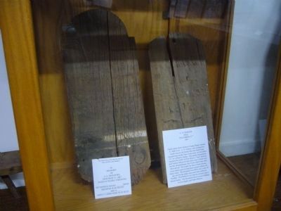 Hardyville Pioneer Cemetery Wooden Markers. Click for full size. Hardyville Pioneer Cemetery Wooden Markers image. Click for full size.