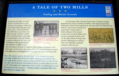 A Tale of Two Mills Marker image. Click for full size.