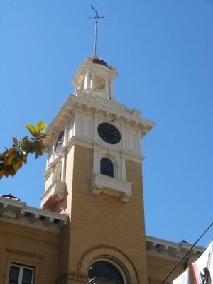Courthouse Clock Tower image. Click for full size.