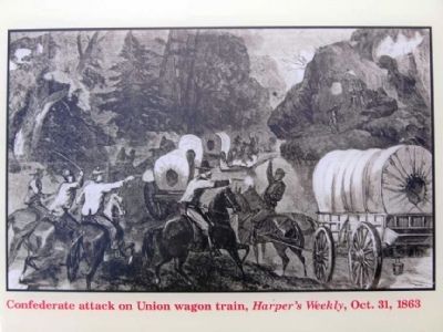 A Wagon Train Raid image. Click for full size.