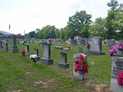 Cemetery Mentioned on the Marker. Click for full size. Cemetery Mentioned on the Marker image. Click for full size.