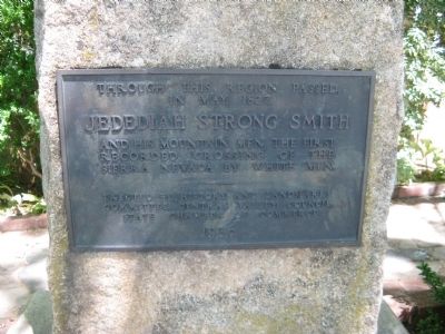 Jedediah Strong Smith Marker image. Click for full size.