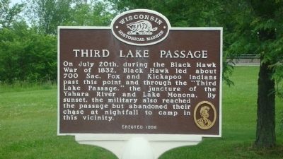 Third Lake Passage Marker. Click for full size. Third Lake Passage Marker image. Click for full size.