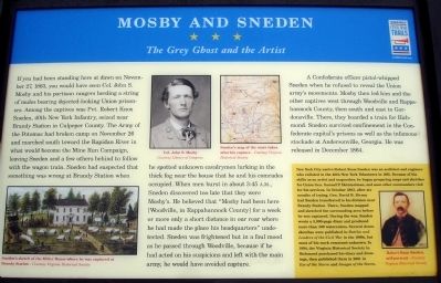 Mosby and Sneden Marker image. Click for full size.