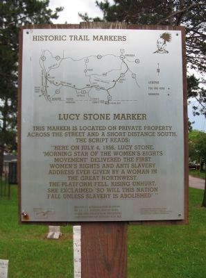 Nearby Historic Trail Markers Sign image. Click for full size.
