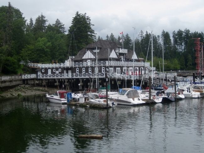 Vancouver Rowing Club - View from southwest during low tide image. Click for full size.
