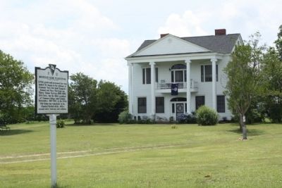 Mountain Home Plantation and Marker. Click for full size. Mountain Home Plantation and Marker image. Click for full size.