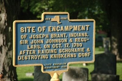 Site Of Encampment Marker image. Click for full size.