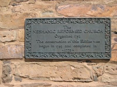 Neshanic Reformed Church Marker image. Click for full size.