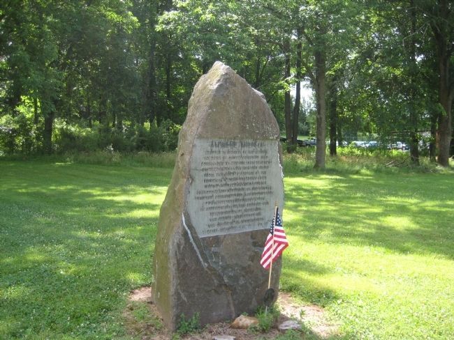 Amwell Militia Marker image. Click for full size.