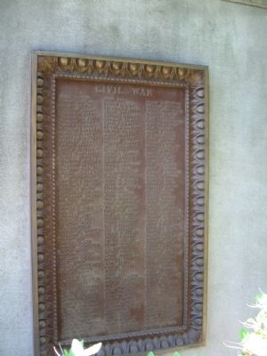 Civil War Plaque image. Click for full size.
