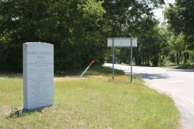 Robert H. Morrell Road Marker, looking east along SC 769 image. Click for full size.