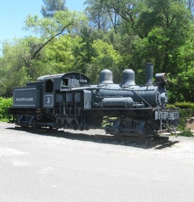 Sugar Pine Railroad Shay Engine #3 image. Click for full size.