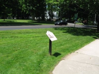 The Town Common and Hauley House Marker image. Click for full size.