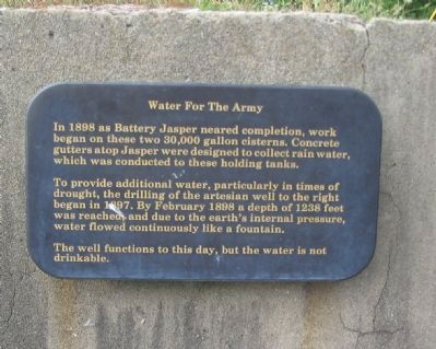 Water for the Army Marker image. Click for full size.