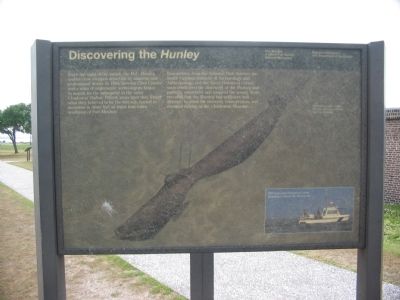 Discovering the Hunley image. Click for full size.