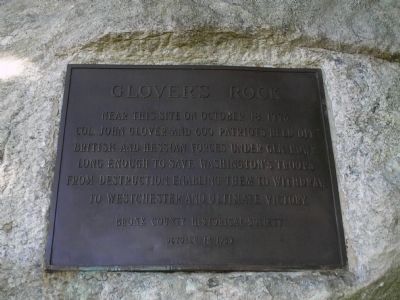 Glover’s Rock Marker. Click for full size. Glover’s Rock Marker image. Click for full size.
