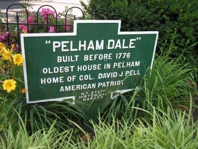 “Pelham Dale” Marker image. Click for full size.