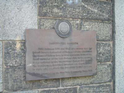 Bartow – Pell Mansion Marker. Click for full size. Bartow – Pell Mansion Marker image. Click for full size.