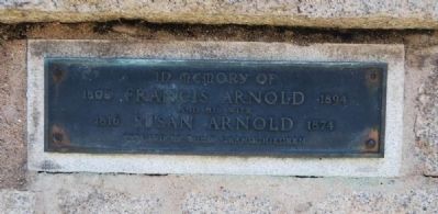 Arnold Memorial Marker image. Click for full size.
