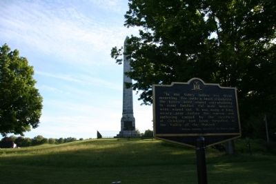 In the Valley homes was great mourning Marker. Click for full size. In the Valley homes was great mourning Marker image. Click for full size.
