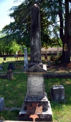 Dr. A.P. Boozer Tombstone image. Click for full size.