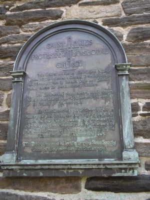 Saint Paul’s Protestant Episcopal Church Marker image. Click for full size.