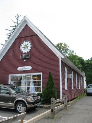 The church building, built in 1879, is a thrift shop today. image. Click for full size.