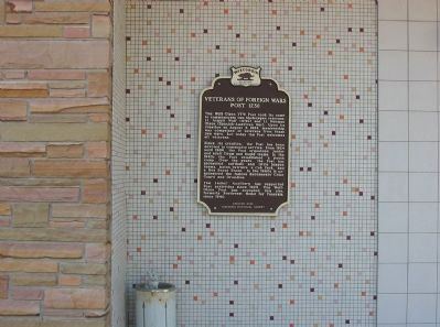 Veterans of Foreign Wars Post 1230 Marker image. Click for full size.