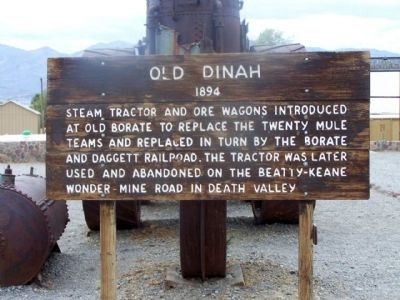 Old Dinah Marker image. Click for full size.