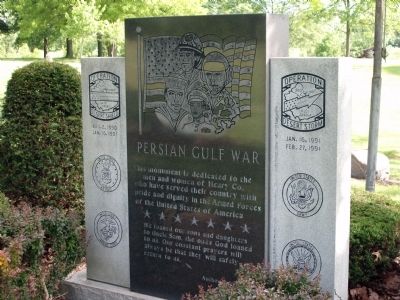 Full View - - Persian Gulf War Memorial Marker image. Click for full size.