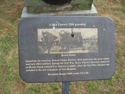 8-inch Parrott (200 Pounder) Marker image. Click for full size.