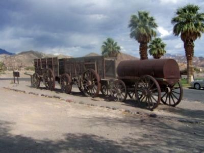 20 Mule Team Wagon Train image. Click for full size.