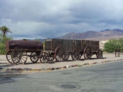 20 Mule Team Wagon Train. Click for full size. 20 Mule Team Wagon Train image. Click for full size.