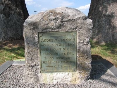Andrew Jackson Marker. Click for full size. Andrew Jackson Marker image. Click for full size.