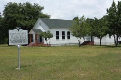 Salem Methodist Church and Marker. Click for full size. Salem Methodist Church and Marker image. Click for full size.