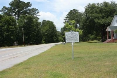 Salem Methodist Church Marker, seen along Salem Church Road, looking west. Click for full size. Salem Methodist Church Marker, seen along Salem Church Road, looking west image. Click for full size.