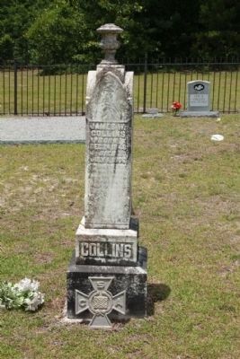 Salem Methodist Church Cemetery, Confederate Veteran image. Click for full size.