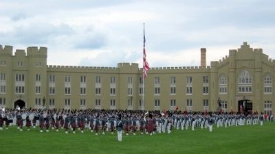Virginia Military Institute New Market Ceremony image. Click for full size.