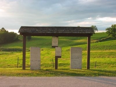 Black Hawk Trail Marker image. Click for full size.