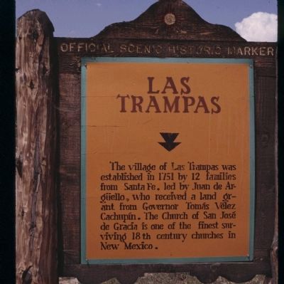 Las Trampas Marker image. Click for full size.