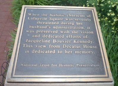 Jacqueling Bouvier Kennedy Marker image. Click for full size.