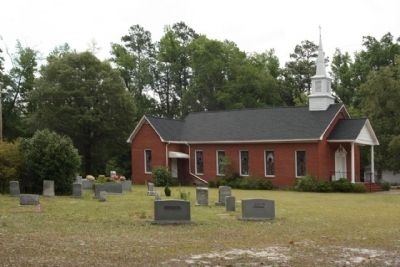 Green Pond United Methodist Church with Cemetery image. Click for full size.